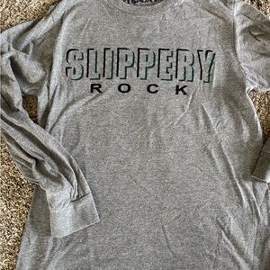 Gray Slippery Rock Long Sleeve Shirt